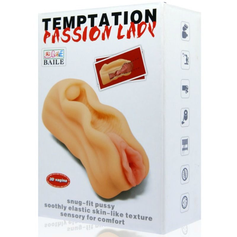 BAILE - MASTURBATEUR MINIMALISTE AU DESIGN VAGINAL