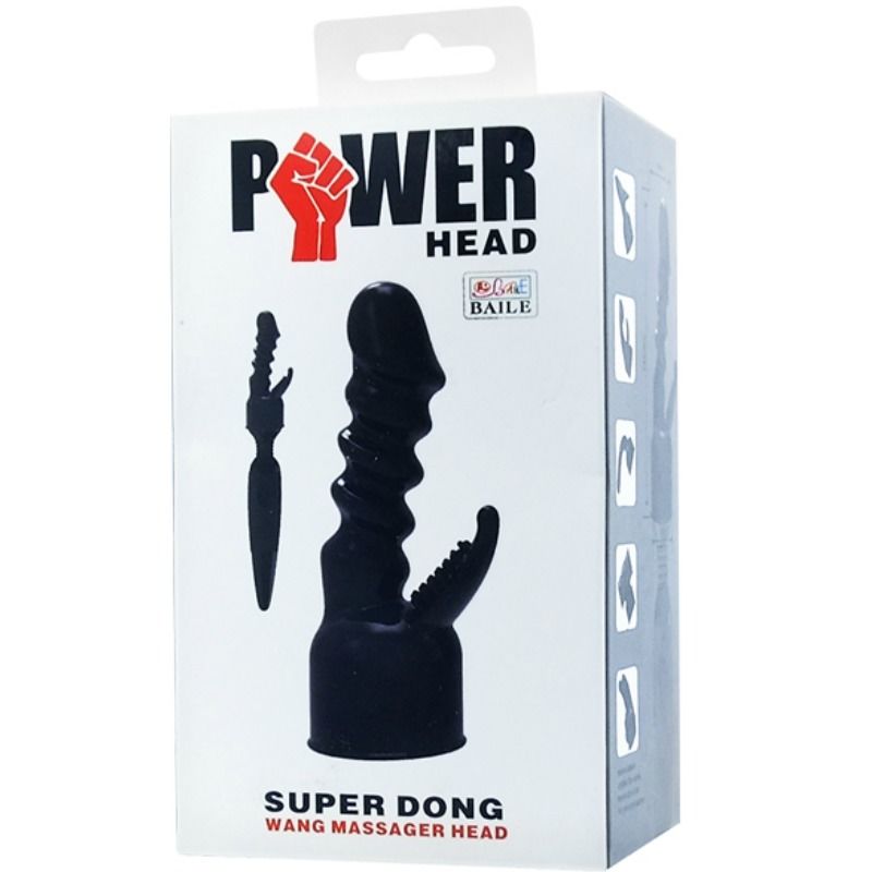 BAILE - POWER HEAD TÊTE AMOVIBLE POUR STIMULATION INTERNE ET CLITORIDIENNE