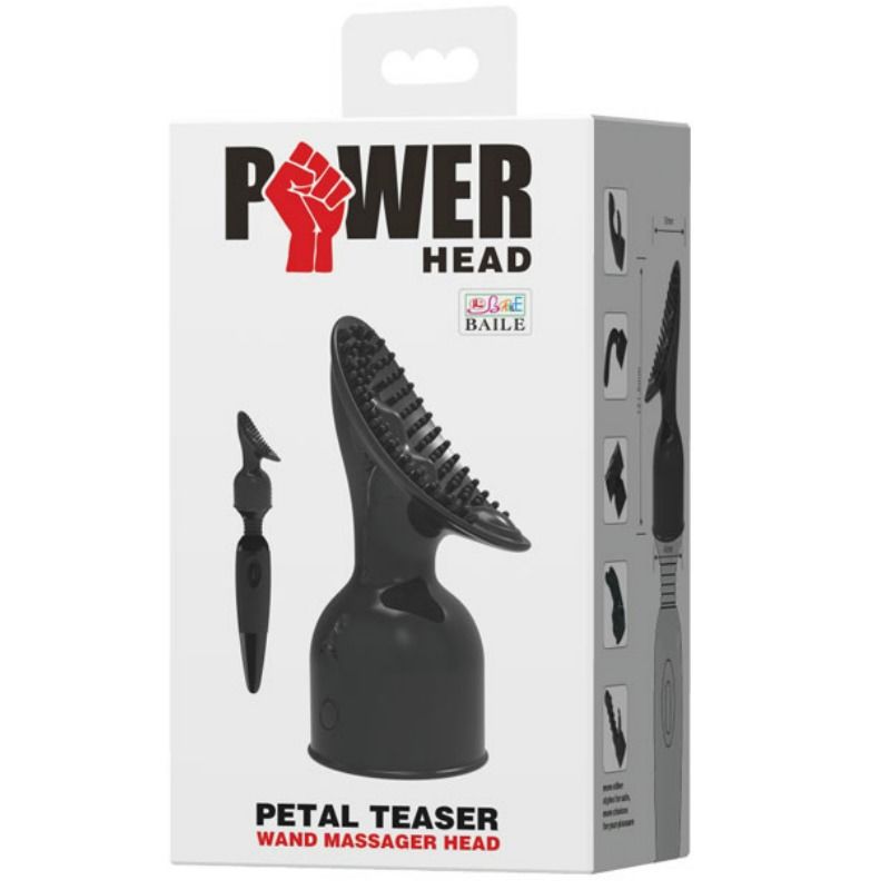 BAILE - TÊTE AMOVIBLE POUR MASSEUR DE STIMULATION CLITORIDIENNE