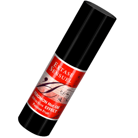 EXTASE SENSUELLE - HUILE DE MASSAGE EFFET CHAUD ET PHÉROMONES FRUIT DE LA PASSION 30 ML