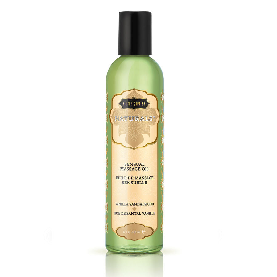 KAMASUTRA - HUILE DE MASSAGE VANILLE & BOIS DE SANTAL 236ML