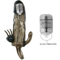 BAILE - BRAVE MAN GAINE PÉNIS AVEC STIMULATION CLITORIDIENNE ET ANALE DOUBLE BOULE NOIR 16.5 CM