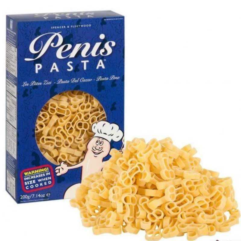 SPENCER & FLEETWOOD - PÂTES EN FORME DE PÉNIS 200 GR