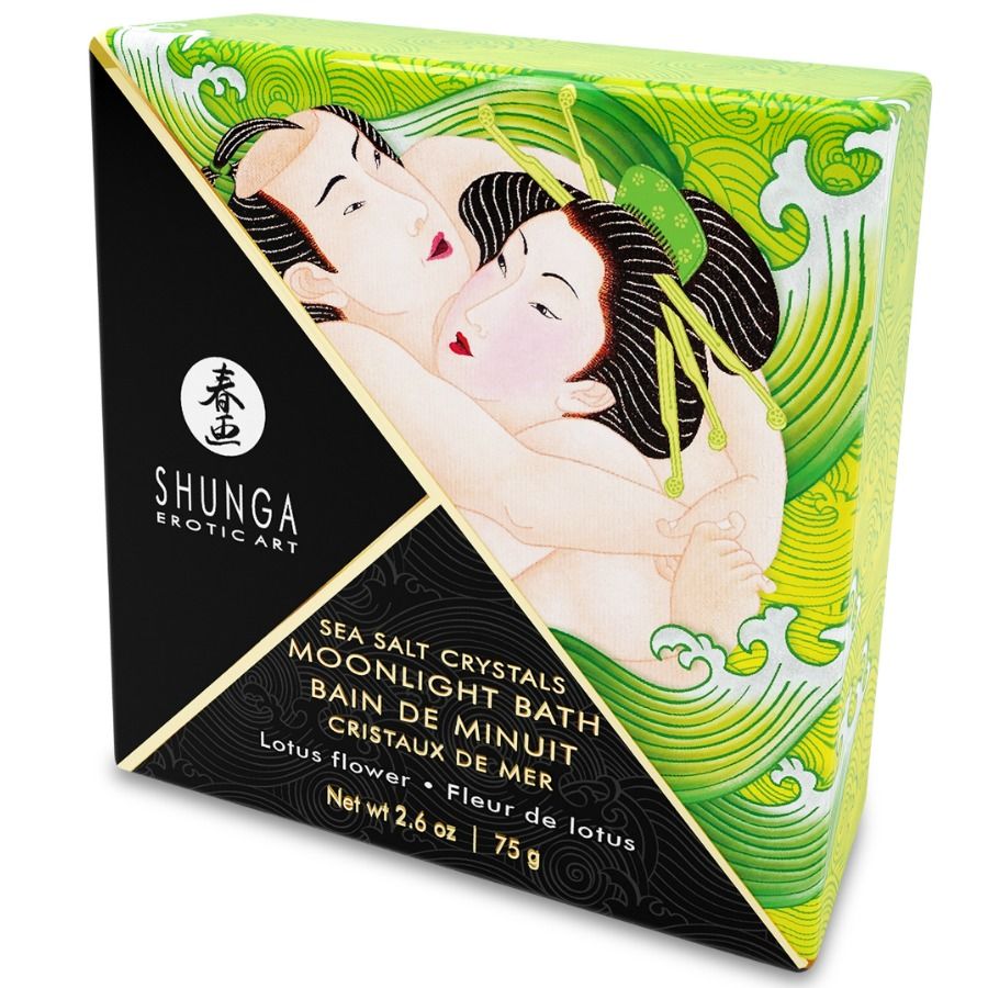 SHUNGA - BAIN OU SELS PARFUM LOTUS 75 GR