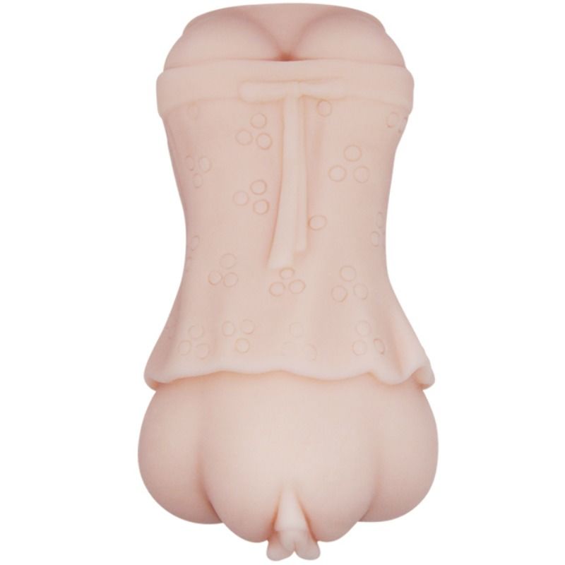 CRAZY BULL - MASTURBATEUR VAGINAL PEAU D'EAU AVEC BALLE VIBRANTE 2