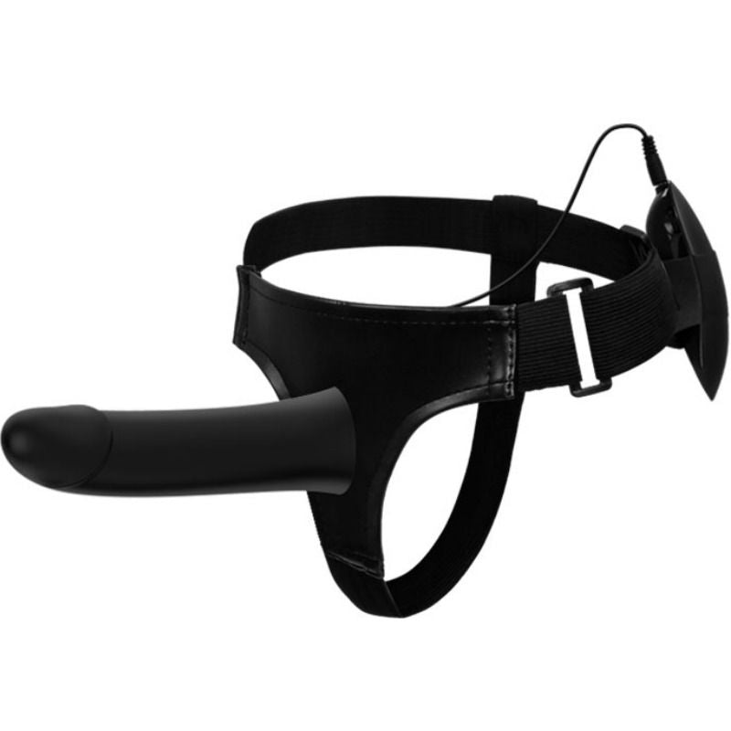PRETTY LOVE - VITO STRAP-ON AVEC DILDO CREUX ET VIBRATION 17.3 CM