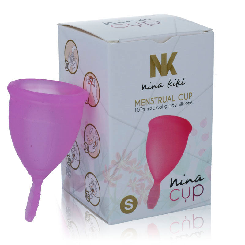 NINA KIKÍ - COUPE MENSTRUELLE LILA - TAILLE S