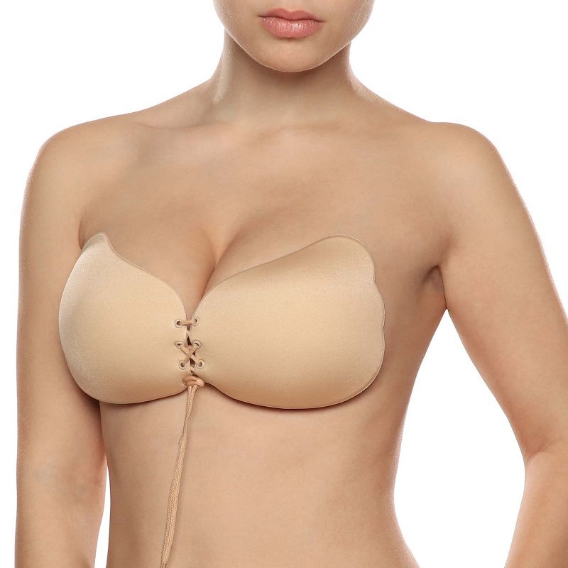 BYE-BRA - LACE-IT MISE EN VALEUR PUSH-UP BEIGE BONNET A
