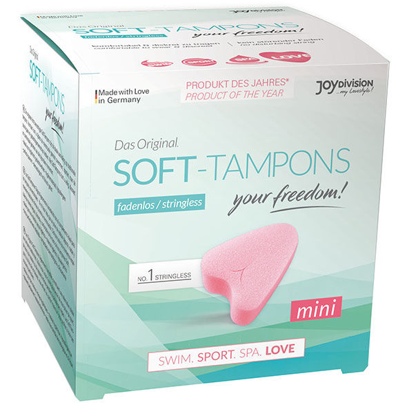 JOYDIVISION SOFT-TAMPONS - TAMPONS SOUPLES ORIGINAUX MINI 3 UDS