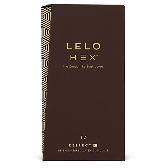 LELO - HEX PRÉSERVATIFS RESPECT XL PACK DE 12