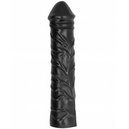 TOUT NOIR - ÉNORME GODEMICHET DE FISTING DOUX 32 CM