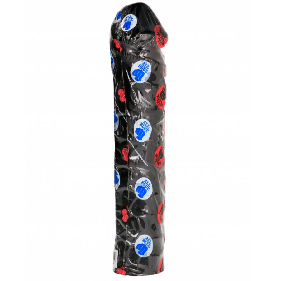 TOUT NOIR - ÉNORME GODEMICHET DE FISTING DOUX 32 CM