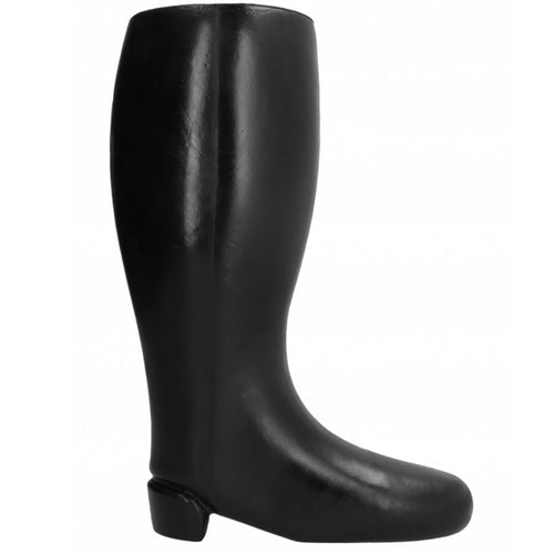 ALL BLACK - ÉNORME BOTTTE DE FISTING DOUCE 31 CM