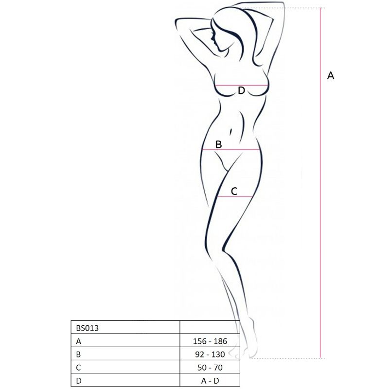 PASSION - FEMME BAS RÉSILLE BS013 NOIR, TAILLE UNIQUE