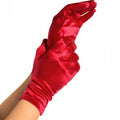 LEG AVENUE - GANTS EN SATIN ROUGES