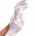 LEG AVENUE - GANTS EN SATIN BLANCS