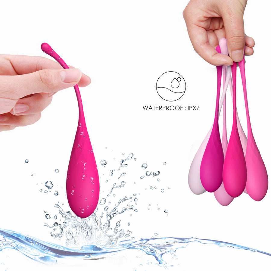 LESLIE - KEGEL FIT KIT D'ENTRAÎNEMENT DES MUSCLES DU PLANCHER PELVIEN 6 PIÈCES
