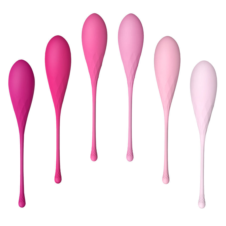 LESLIE - KEGEL FIT KIT D'ENTRAÎNEMENT DES MUSCLES DU PLANCHER PELVIEN 6 PIÈCES