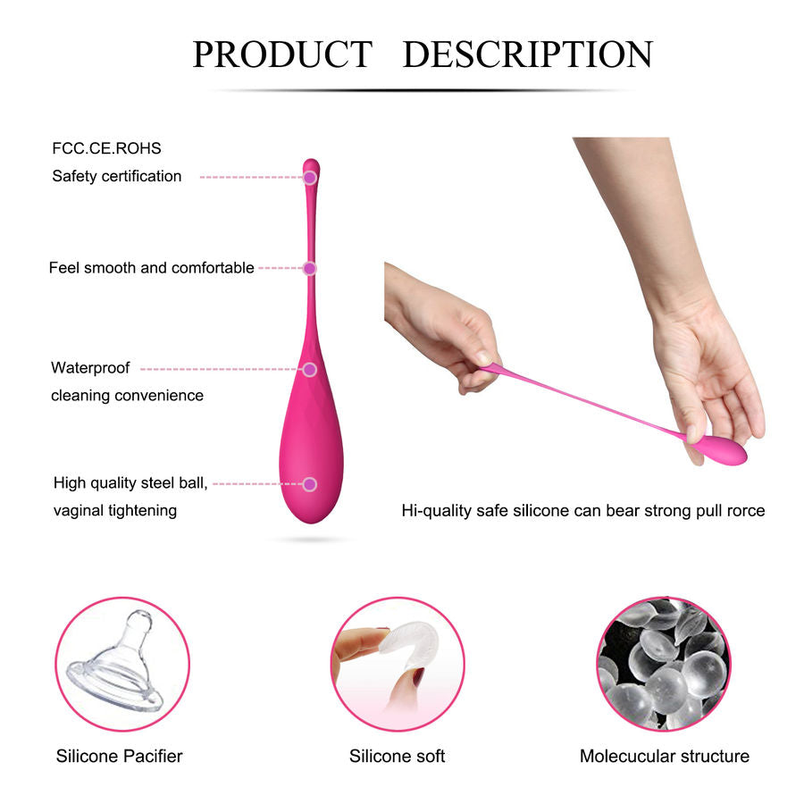 LESLIE - KEGEL FIT KIT D'ENTRAÎNEMENT DES MUSCLES DU PLANCHER PELVIEN 6 PIÈCES