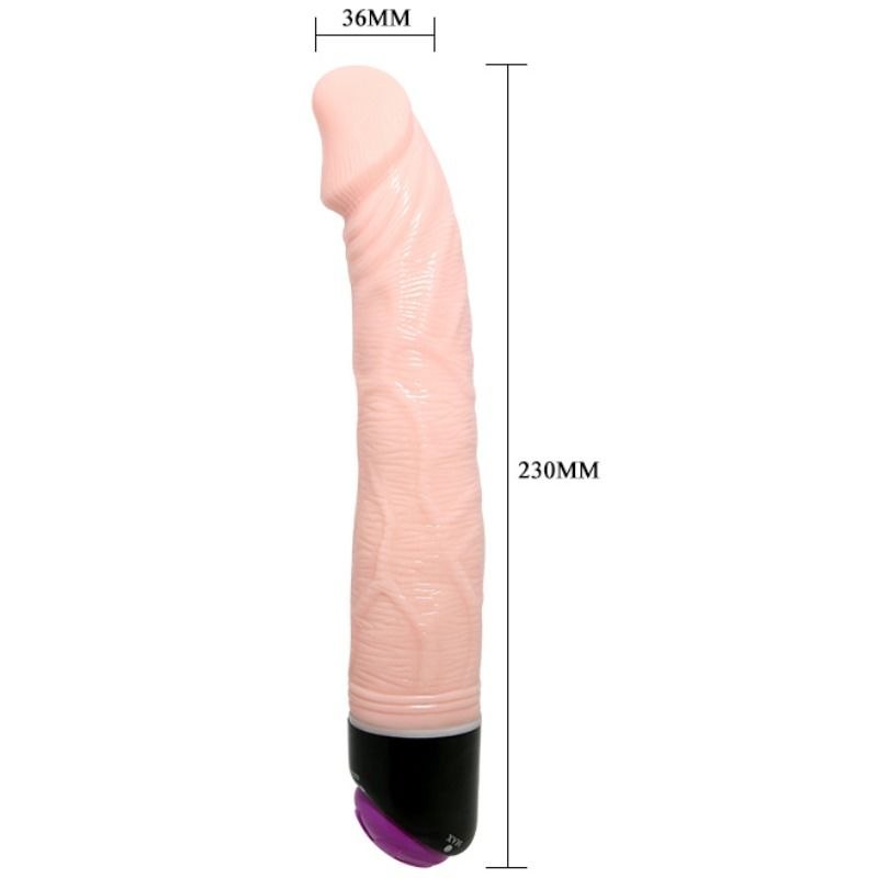 BAILE - ADOUR CLUB VIBRATEUR RÉALISTE 23 CM NATUREL