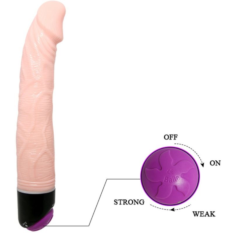 BAILE - ADOUR CLUB VIBRATEUR RÉALISTE 23 CM NATUREL