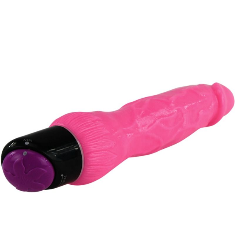 BAILE - VIBREUR RÉALISTE SEXY ET COLORÉ ROSE 24 CM