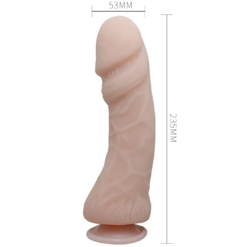 BAILE - LE GRAND PÉNIS GODEMICHET AVEC VIBRATION NATURELLE 23,5 CM