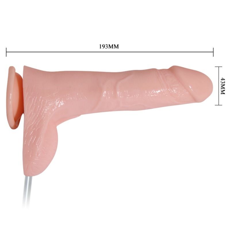 BAILE - VIBRATIONS JET D'EAU ET PÉNIS À FONCTION D'ÉJACULATION