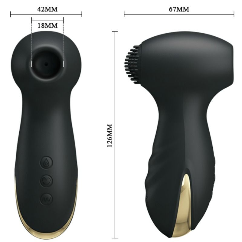 PRETTY LOVE - VIBRATION ET SUCCION SMART HAMMER