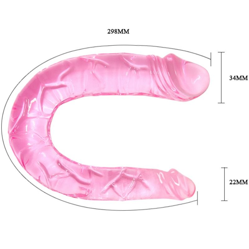 BAILE - DOUBLE DONG DOUBLE ROSE DILDO
