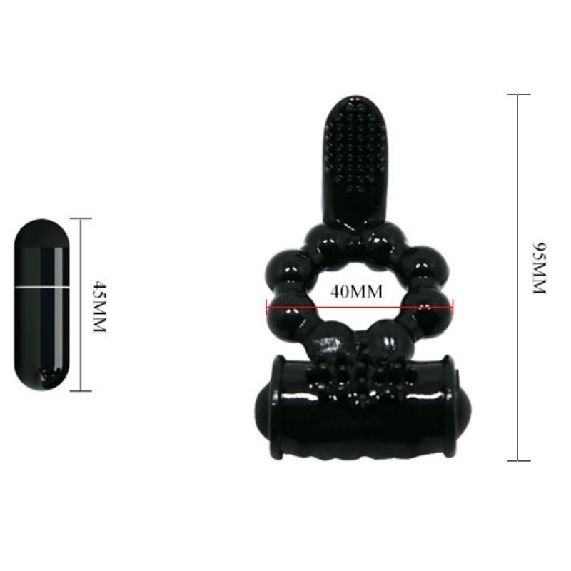 BAILE - SWEET RING RING AVEC DOUBLE STIMULATEUR