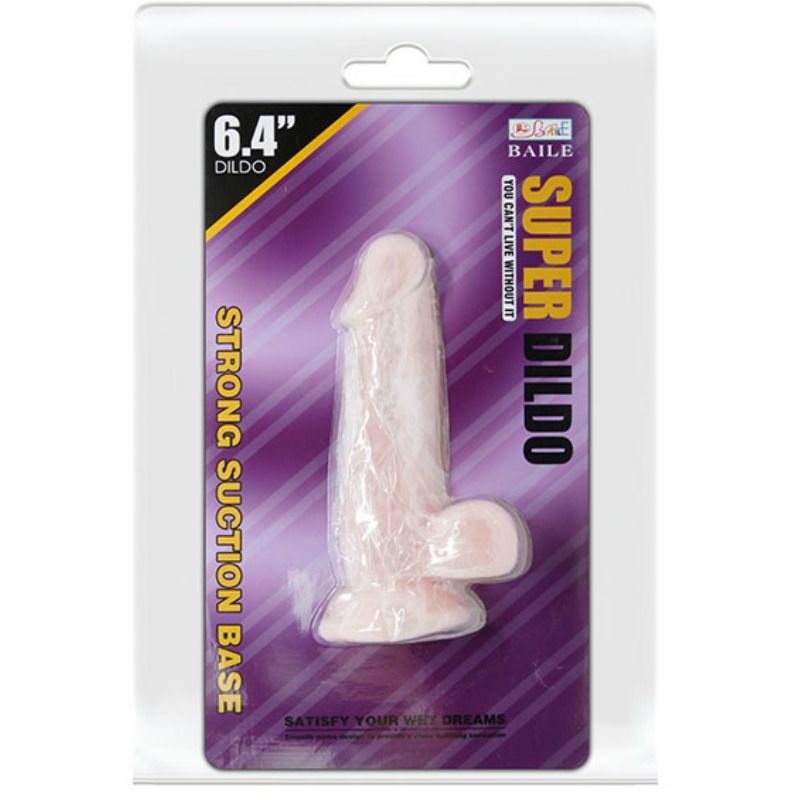 BAILE - GODEMICHET NATUREL SUPER RÉALISTE 16,5 CM