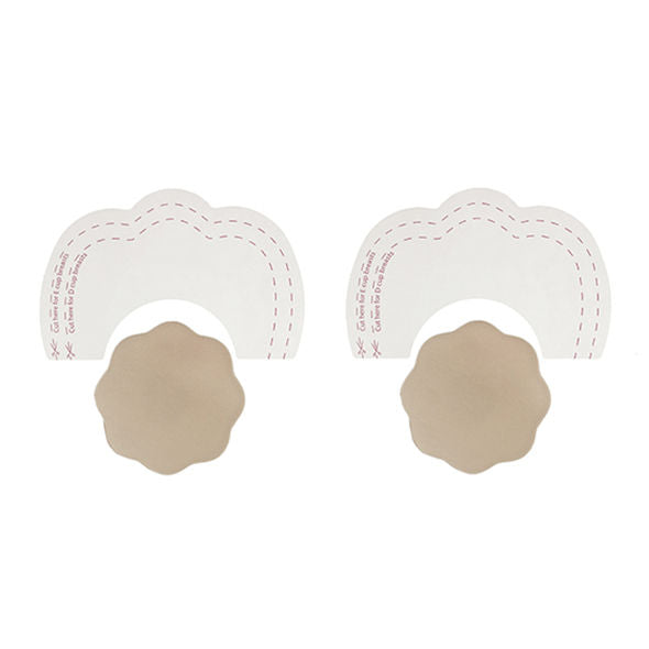 BYE-BRA - SOUTIEN-GORGE AMÉLIORANT LA POITRINE + CACHES-MAMELONS EN SILICONE BONNET A/C