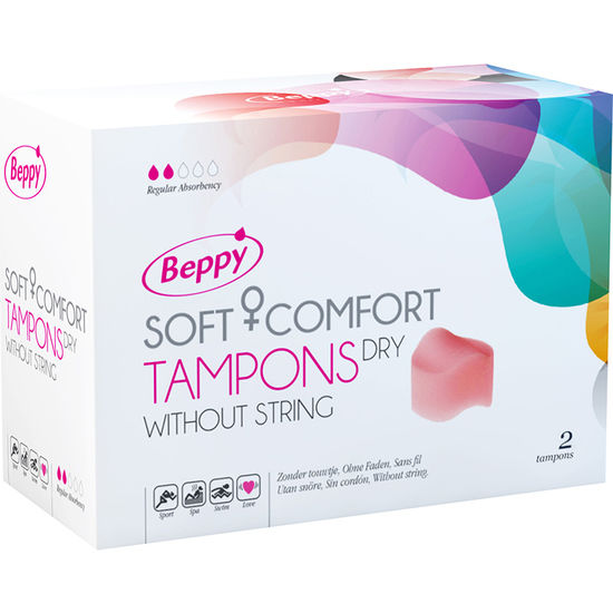 BEPPY - TAMPONS SOUPLES ET CONFORTABLES DRY 2 PIÈCES