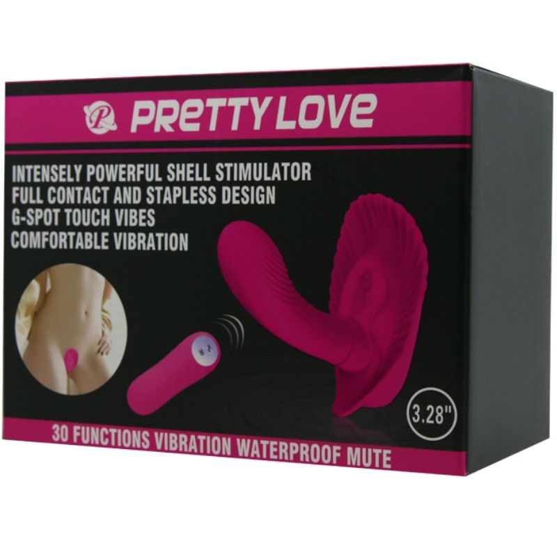 PRETTY LOVE - COQUE STIMULANTE AVEC TÉLÉCOMMANDE