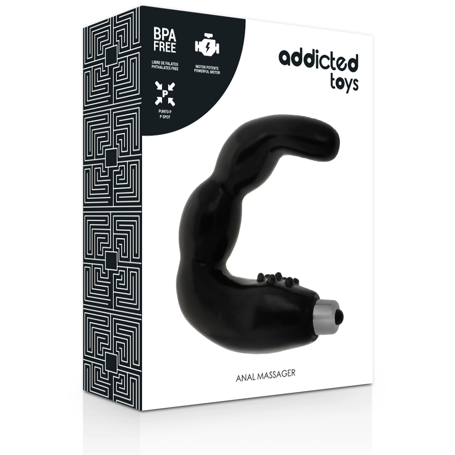 ADDICTED TOYS - VIBRATEUR MASSEUR DE PROSTATE ET ANAL