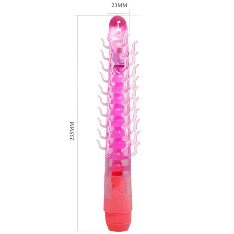 BAILE - FLEXI VIBE SENSUAL SPINE VIBRO GODEMICHET FLEXIBLE LILAS 23,5 CM