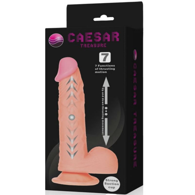 BAILE - CAESAR TREASURE GODEMICHET RÉALISTE AVEC FONCTION UP & DOWN
