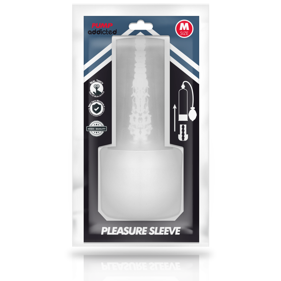 PUMP ADDICTED - GAINE DE PLAISIR MASTURBATEUR TAILLE M