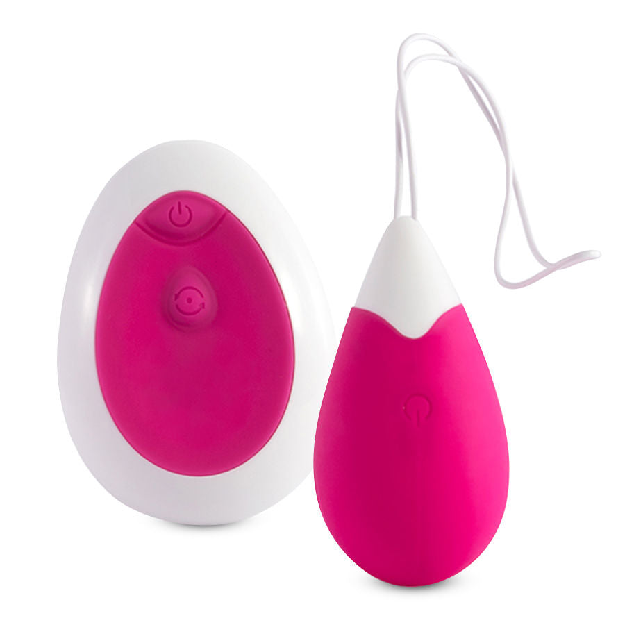 INTENSE - JAN OEUF VIBREUR TÉLÉCOMMANDE ROSE