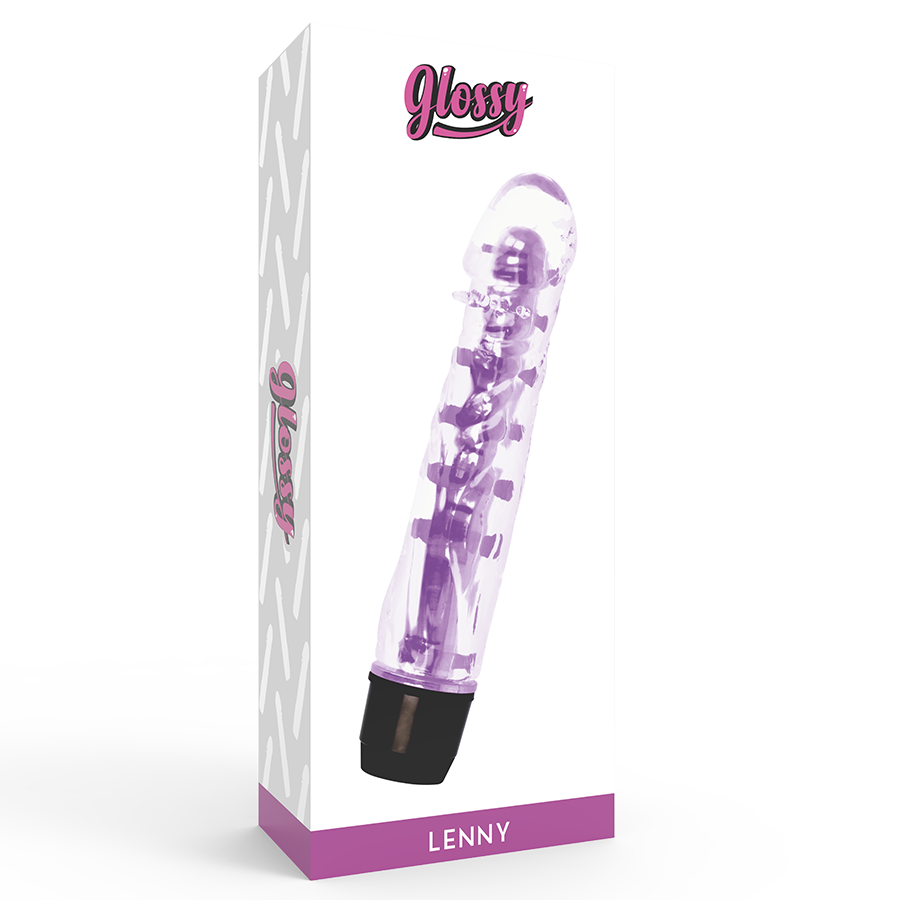 GLOSSY - VIBRATEUR LENNY LILA
