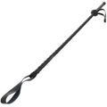 DARKNESS - FOUET BDSM EN CUIR FÉTICHE 60 CM