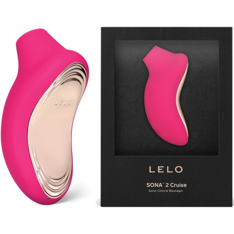 LELO - STIMULATEUR CLITORIDIEN SONA 2 CRUISE CHERRY