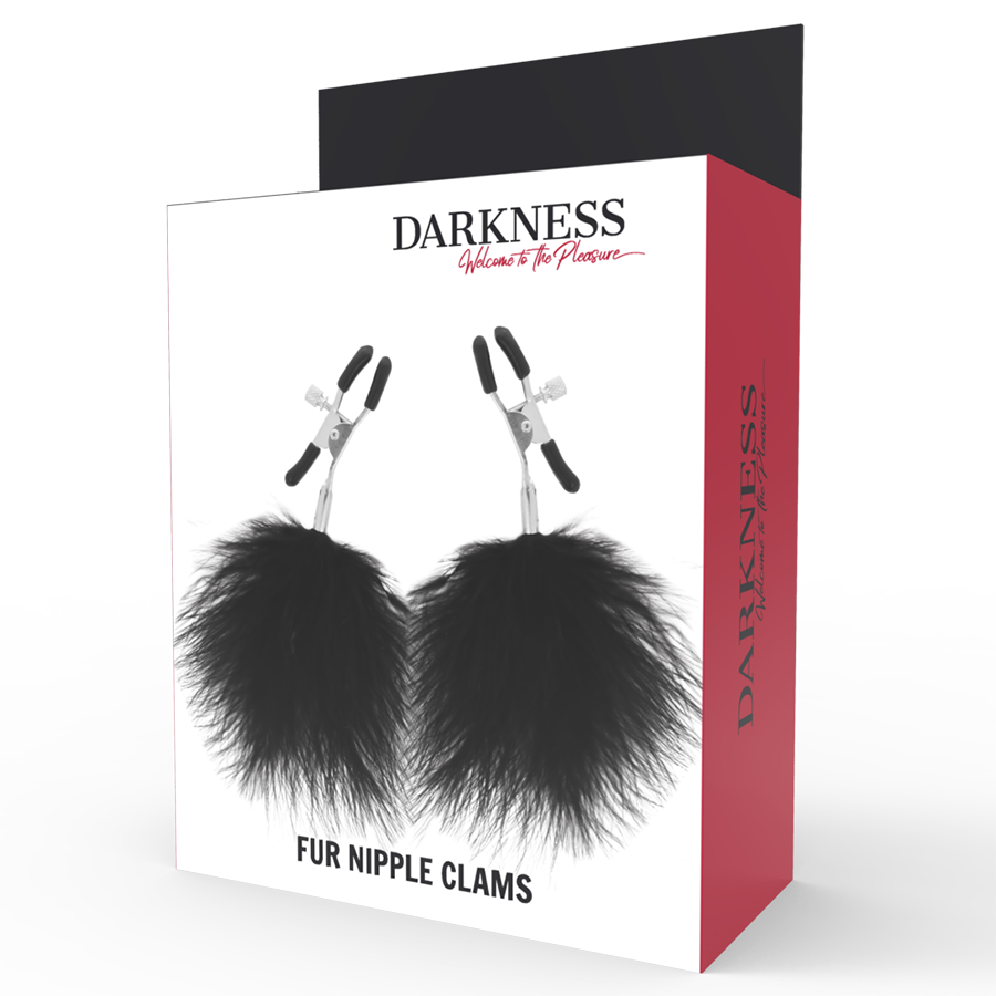 DARKNESS - PINCES À SEINS POMPON 2