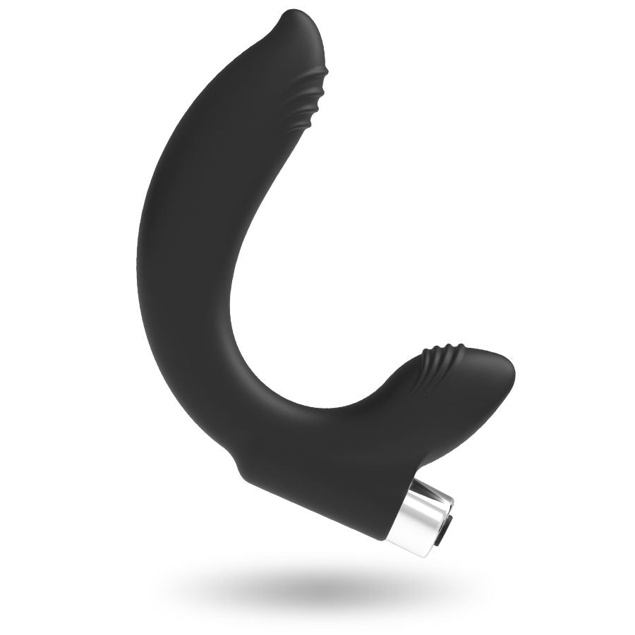 ADDICTED TOYS - VIBREUR DE PROSTATE RECHARGEABLE. MODÈLE 7 - NOIR
