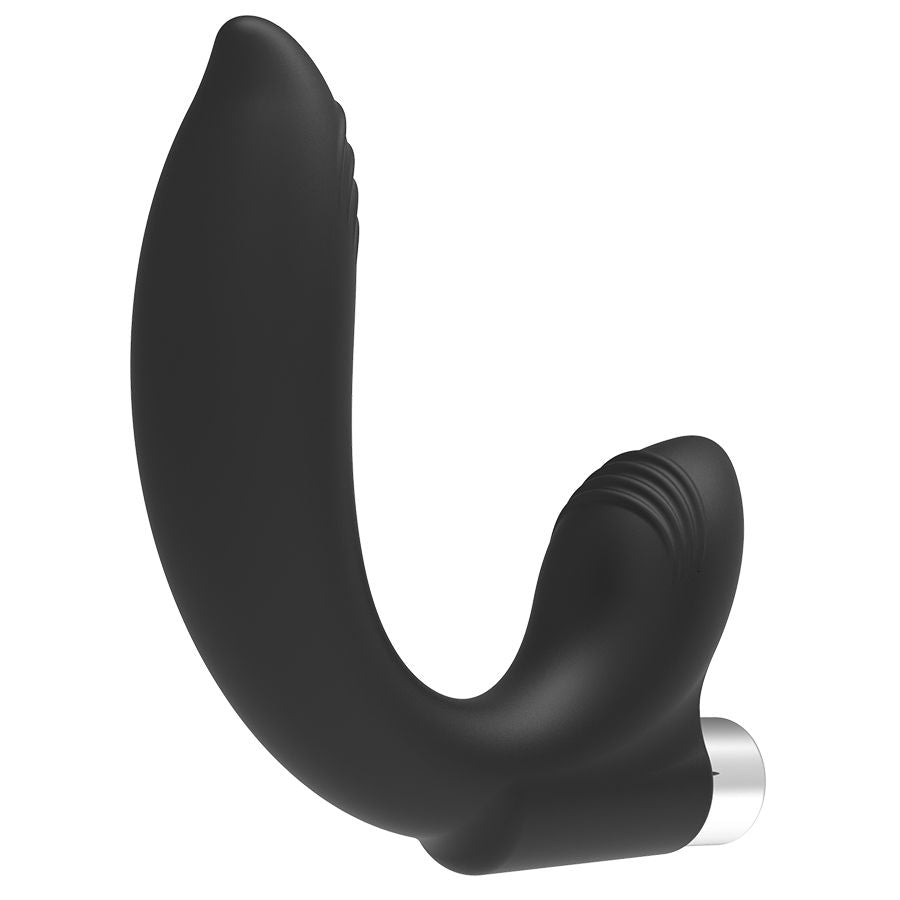 ADDICTED TOYS - VIBREUR DE PROSTATE RECHARGEABLE. MODÈLE 7 - NOIR