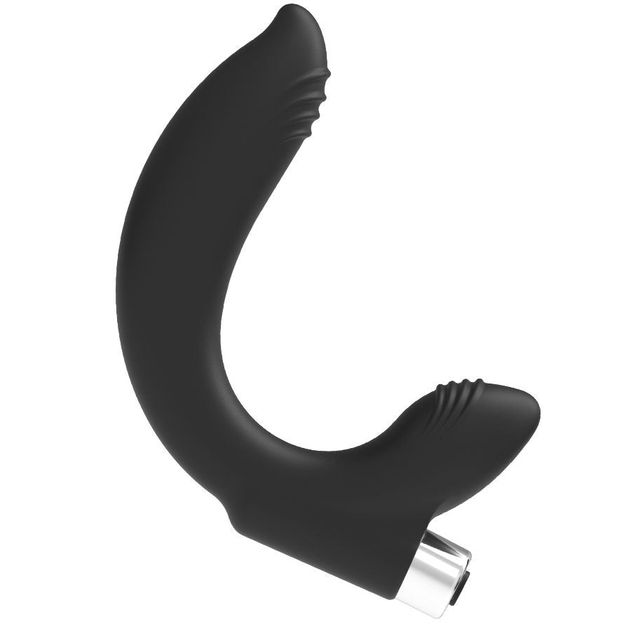 ADDICTED TOYS - VIBREUR DE PROSTATE RECHARGEABLE. MODÈLE 7 - NOIR