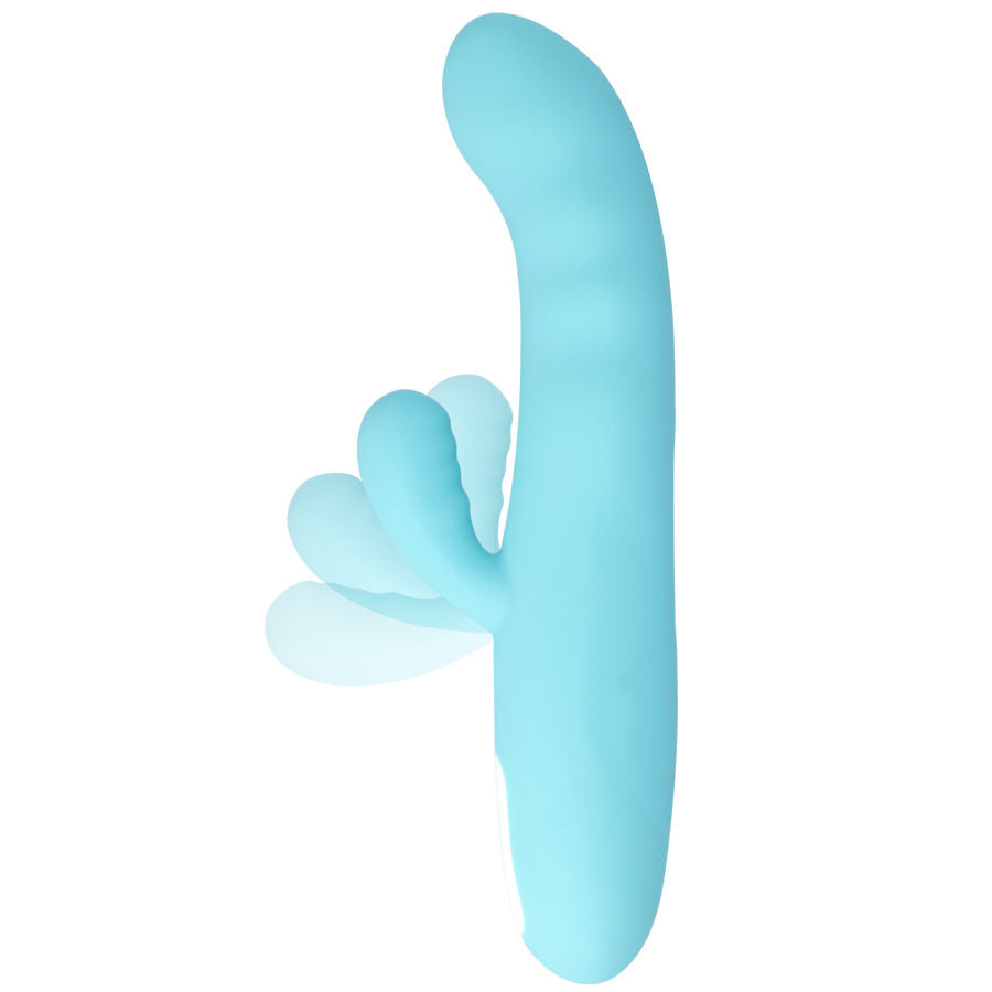 MIA - VIBROMASSEUR TOURNANT BLEU TURQUOISE EIFFEL