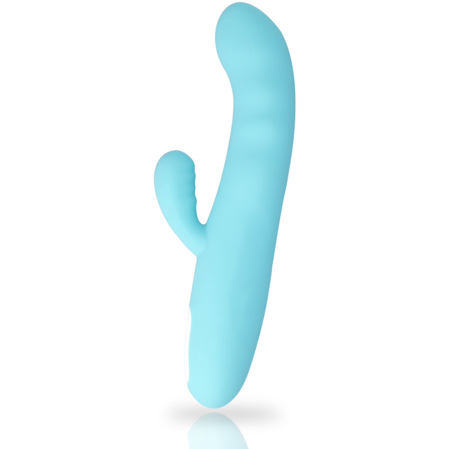 MIA - VIBROMASSEUR TOURNANT BLEU TURQUOISE EIFFEL
