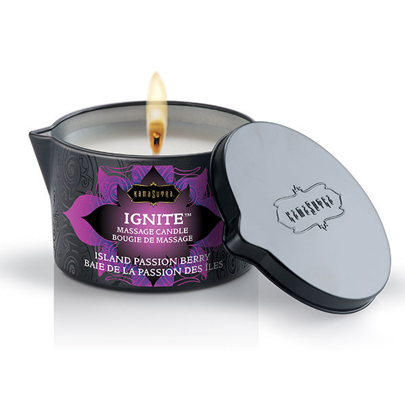 KAMASUTRA - BOUGIE DE MASSAGE PASSION ISLAND 170GR
